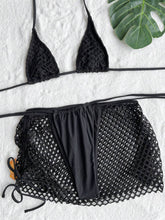 Load image into Gallery viewer, Cutout Halter Neck Three-Piece Swim Set