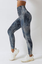 Load image into Gallery viewer, High Waist Tie-Dye Long Sports Pants