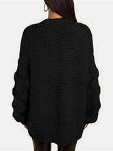 Load image into Gallery viewer, Open Front Long Sleeve Cardigan