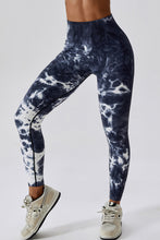 Load image into Gallery viewer, High Waist Tie-Dye Long Sports Pants