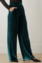 Load image into Gallery viewer, Loose Fit High Waist Long Pants with Pockets