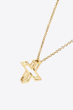 Load image into Gallery viewer, U to Z Letter Pendant Necklace