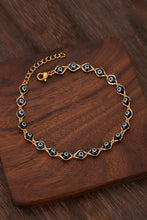 Load image into Gallery viewer, Evil Eye Copper Bracelet