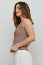 Load image into Gallery viewer, THE BLANK LAB Round Neck Ribbed Cropped Tank