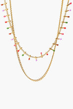 Load image into Gallery viewer, 18K Gold-Plated Double-Layered Stainless Steel Necklace