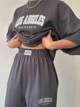 Load image into Gallery viewer, LOS ANGELES CALIFORNIA Graphic Sweatshirt and Sweatpants Set