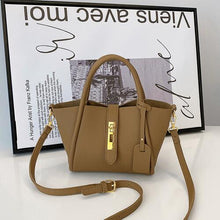 Load image into Gallery viewer, Contrast PU Leather Crossbody Bag