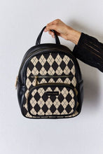 Load image into Gallery viewer, David Jones Printed PU Leather Backpack