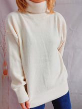 Load image into Gallery viewer, Turtleneck Long Sleeve Sweater