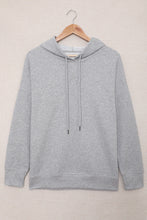 Load image into Gallery viewer, Drop Shoulder Hoodie with Slit