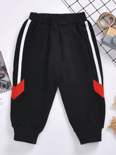 Load image into Gallery viewer, Kids Side Stripe Contrast Joggers