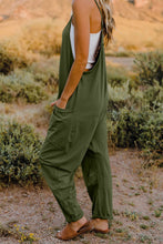 Load image into Gallery viewer, V-Neck Sleeveless Jumpsuit with Pocket