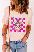 Load image into Gallery viewer, Rabbit Round Neck Short Sleeve T-Shirt