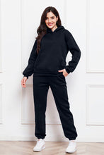 Load image into Gallery viewer, Drop Shoulder Long Sleeve Hoodie and Pants Set