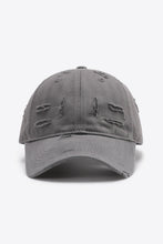 Load image into Gallery viewer, Distressed Adjustable Baseball Cap