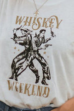 Load image into Gallery viewer, WHISKEY WEEKEND Graphic Round Neck Tank