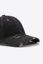 Load image into Gallery viewer, Distressed Adjustable Baseball Cap