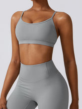 Load image into Gallery viewer, Cropped Sports Tank Top