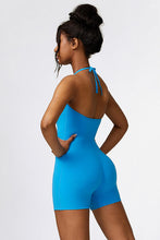 Load image into Gallery viewer, Halter Neck Sports Romper