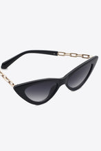 Load image into Gallery viewer, Chain Detail Cat-Eye Sunglasses