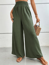 Load image into Gallery viewer, Wide Waistband Relax Fit Long Pants