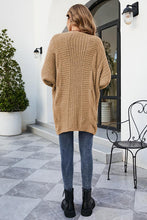 Load image into Gallery viewer, Open Front Dolman Sleeve Cardigan