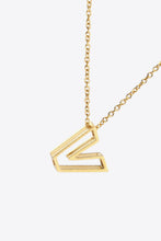 Load image into Gallery viewer, U to Z Letter Pendant Necklace