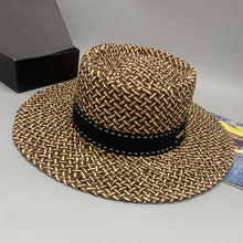 Load image into Gallery viewer, Adjustable Paper Braided Hat