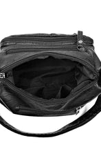 Load image into Gallery viewer, Multi-Pocket PU Leather Crossbody Bag