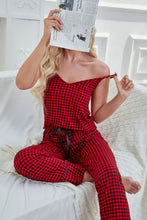 Load image into Gallery viewer, BY THE FIRE Gingham Lounge Set