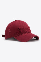 Load image into Gallery viewer, Distressed Adjustable Baseball Cap