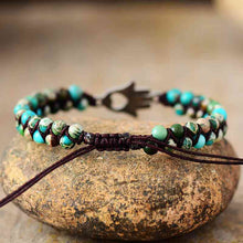 Load image into Gallery viewer, Turquoise Beaded Bracelet