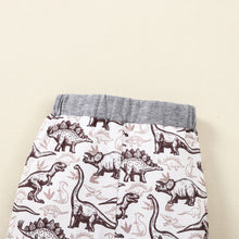 Load image into Gallery viewer, Kids Graphic Sweatshirt and Dinosaur Print Joggers Set