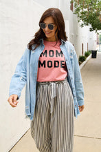 Load image into Gallery viewer, Simply Love Full Size MOM MODE Short Sleeve T-Shirt