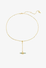 Load image into Gallery viewer, Gold-Plated Bar Pendant OT Chain Necklace