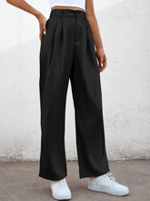 Load image into Gallery viewer, High Waist Straight Leg Pants