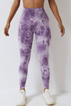 Load image into Gallery viewer, High Waist Tie-Dye Long Sports Pants