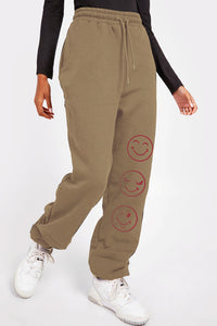 Simply Love Full Size Emoji Graphic Sweatpants