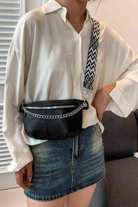 PU Leather Sling Bag