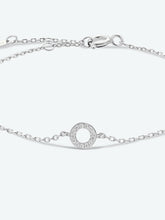 Load image into Gallery viewer, L To P Zircon 925 Sterling Silver Bracelet