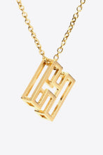 Load image into Gallery viewer, A to J Letter Pendant Necklace