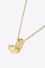 Load image into Gallery viewer, A to J Letter Pendant Necklace