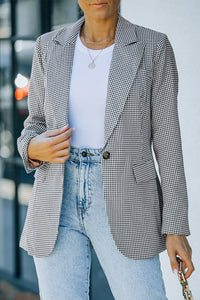 MAESTRA Plaid Blazer