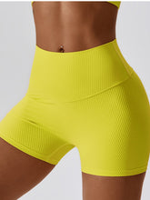 Load image into Gallery viewer, Wide Waistband Slim Fit Sports Shorts