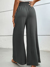 Load image into Gallery viewer, Wide Waistband Relax Fit Long Pants