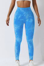 Load image into Gallery viewer, High Waist Tie-Dye Long Sports Pants