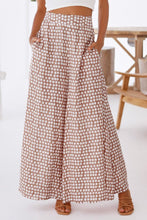 Load image into Gallery viewer, Polka Dot High Waist Wide Leg Pants with Pockets