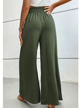 Load image into Gallery viewer, Wide Waistband Relax Fit Long Pants