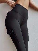 Load image into Gallery viewer, High Waist Active Pants with Pockets