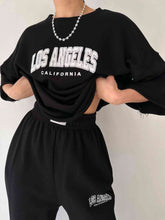 Load image into Gallery viewer, LOS ANGELES CALIFORNIA Graphic Sweatshirt and Sweatpants Set